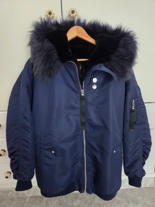 Abrigo Maje estilo bomber