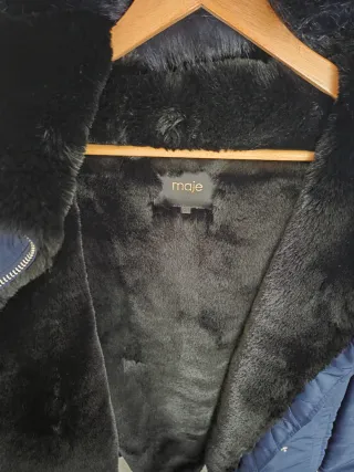 Abrigo Maje estilo bomber