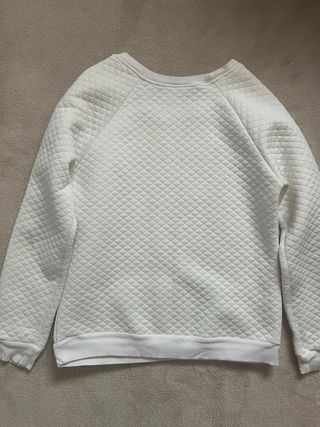 Sudadera Minnie Acolchada Blanca