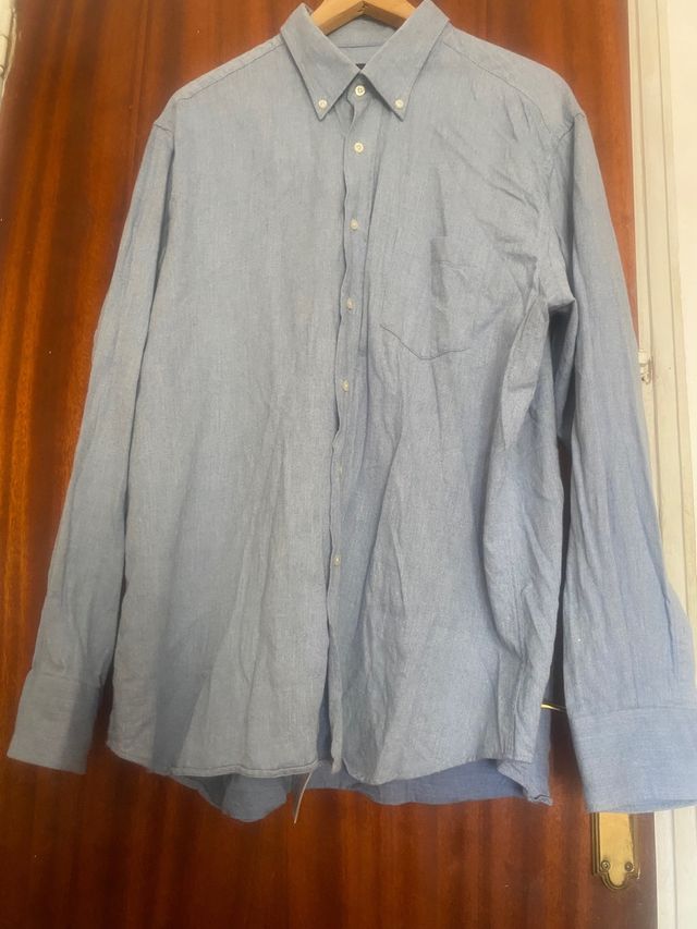 Camisa Mirto Caballero Azul hecho en españa