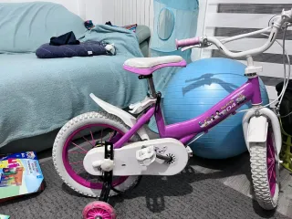 Bicicleta Paw Patrol niña 14 pulgadas con ruedines