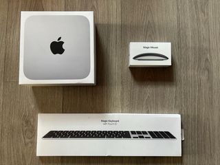 Mac Mini M2 + Tastiera + Mouse + Monitor HP