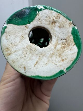 vintage Fénix Cerámica Oriental Amarillo