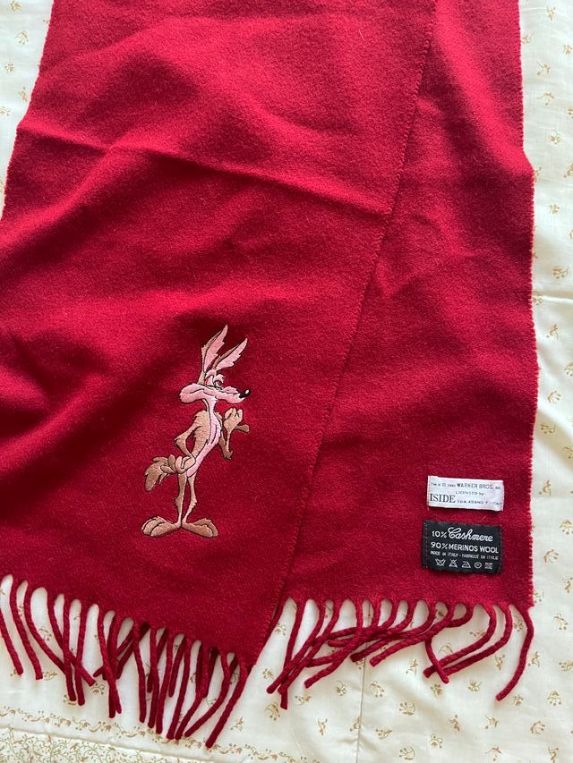 Bufanda Iside Lana y Cachemira Bordada