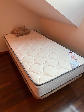 2 colchones y somier 90 cm nuevo