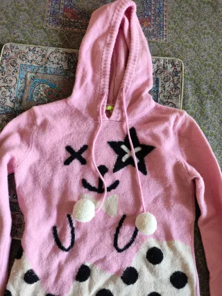 Maglione rosa ES Style taglia S