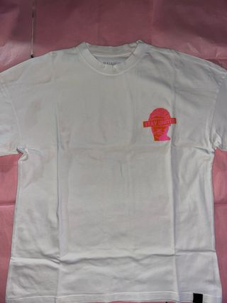 Camiseta Pull&Bear Blanca Talla s