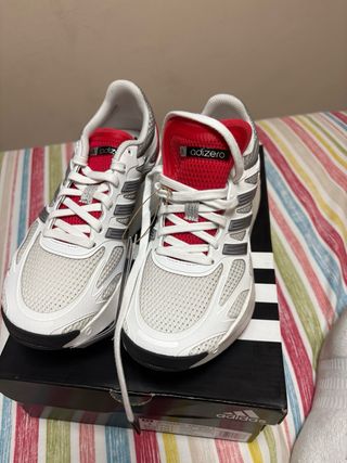 Adidas Adizero Aruku Blancas y Rojas