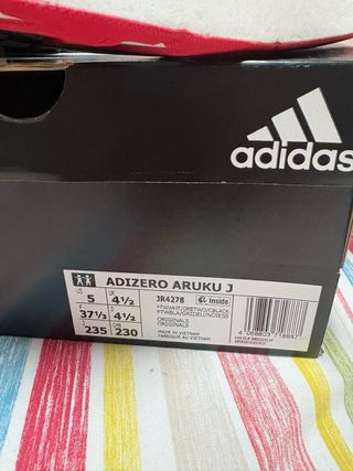 Adidas Adizero Aruku Blancas y Rojas