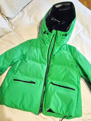 Giacca da sci Zara verde 