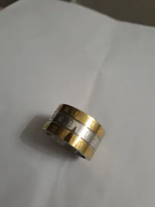 Anillo Bulgari Oro y Plata