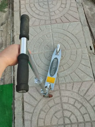 Patinete CITYTROVER Plata