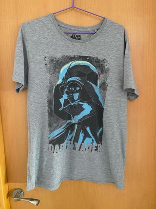 Lote 3 Camisetas Oficiales STAR WARS - Talla L