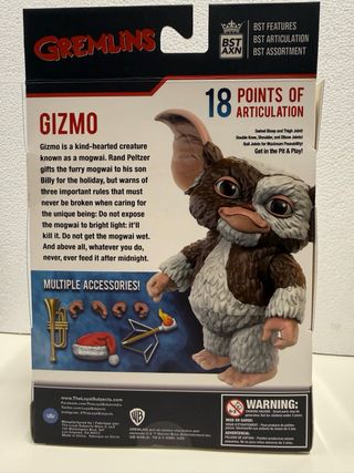 Figura Gizmo Gremlins Navidad BST AXN