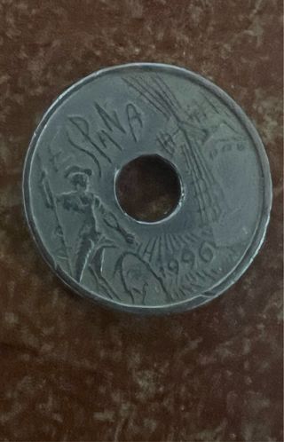Moneda 25 pesetas 1996 don quijote de España 