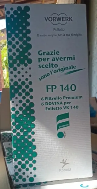 Vorwerk Folletto FP 140 sacchetto VK 140/150