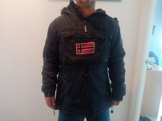 Cazadora Geographical Norway azul marino caballero
