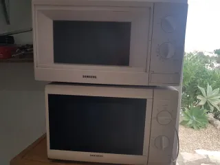 Microondas Samsung y Daewoo