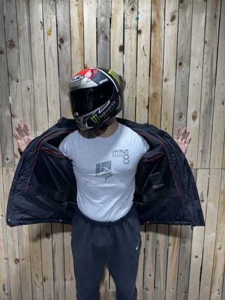 CHAQUETA T-3XL REVIT POSEIDON NEGRA 