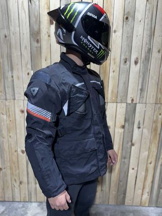 CHAQUETA T-3XL REVIT POSEIDON NEGRA 