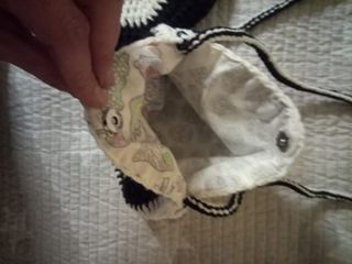 2 Bolsos a ganchillo hechos a mano para niña