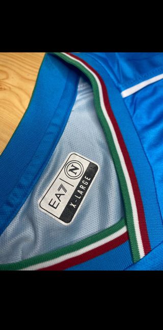 Camiseta Napoli 2023/24 EA7 Azul