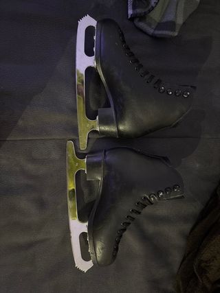 Pattini da ghiaccio neri risport