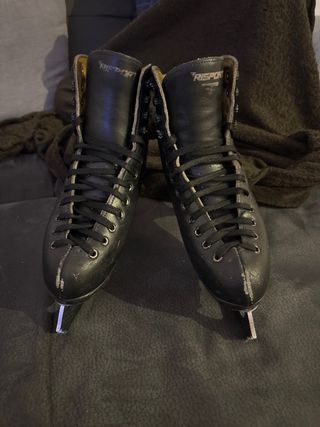 Pattini da ghiaccio neri risport