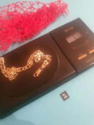 Pulsera Tipo Cartier Oro 18kl en 2 tamaños 