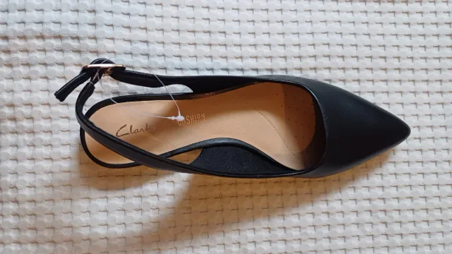 Zapatos planos negros Clarks