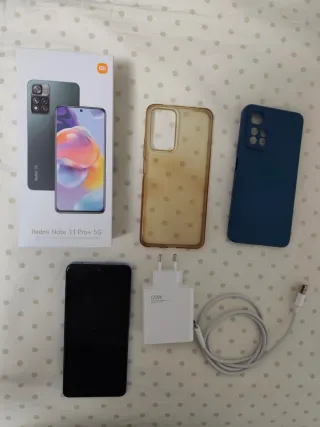 Xiaomi Redmi Note 11 Pro+ 5G Azul con cargador