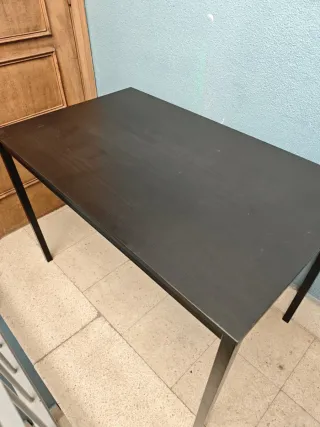 Mesa Ikea Comedor/Oficina Negra