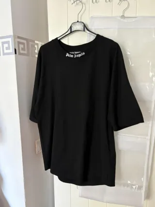 Camiseta Palm Angels Oversize Negra Talla S