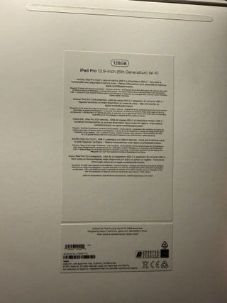 iPad Pro 12.9 6a Gen 128GB Gris