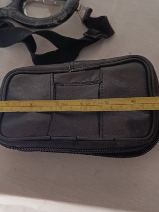 Óculos antigos de moto/colecionador