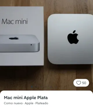 Mac mini Apple Plata