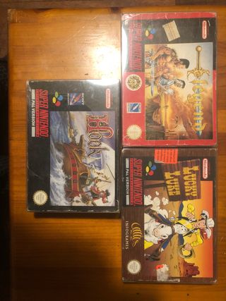 LOTE JUEGOS SUPER NINTENDO