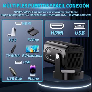 Proyector Portátil Bluetooth. PRECINTADO