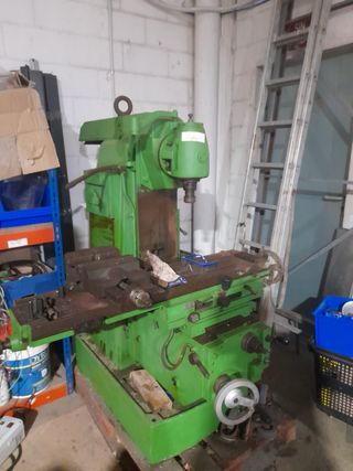 Fresadora verde industrial