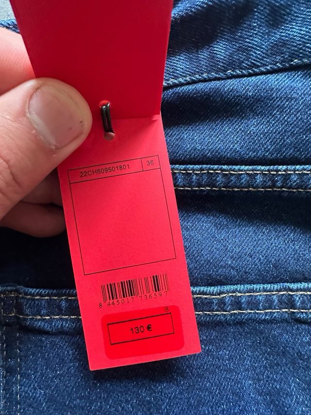 Pantalón vaquero azul