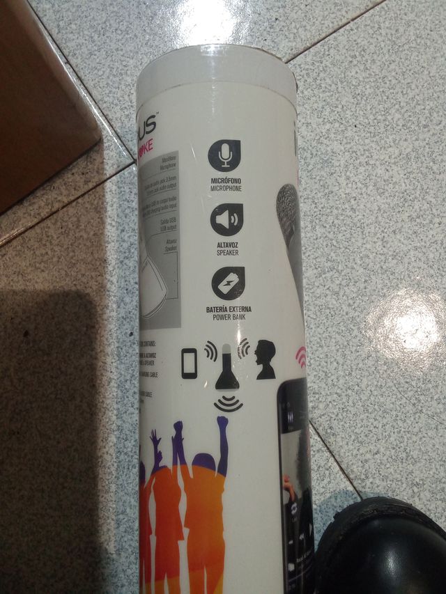 Micrófono Karaoke Bluetooth Idelus