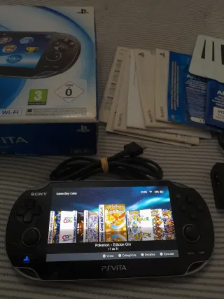 Consola PS Vita OLED + Tarjeta 64GB