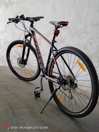 Bicicleta Scott Montaña Negra/Naranja