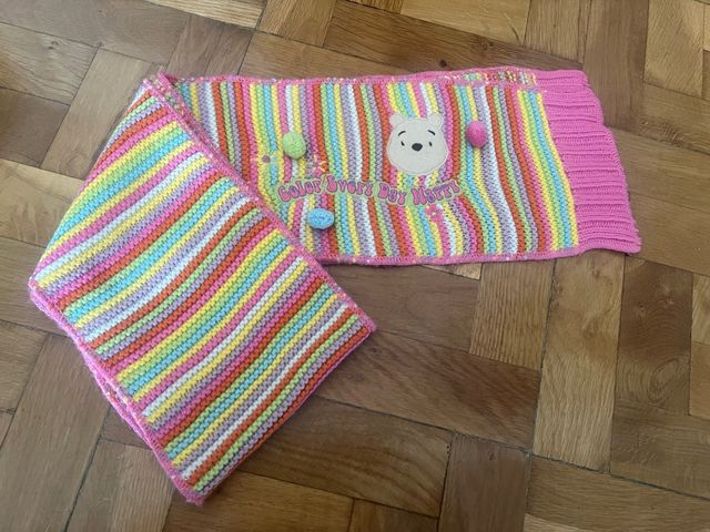 Bufanda infantil Winnie the Pooh multicolor