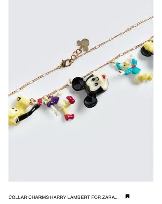 Collar Zara Charms Disney