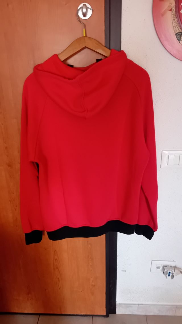 Felpa Enos Jeans Rossa XXL