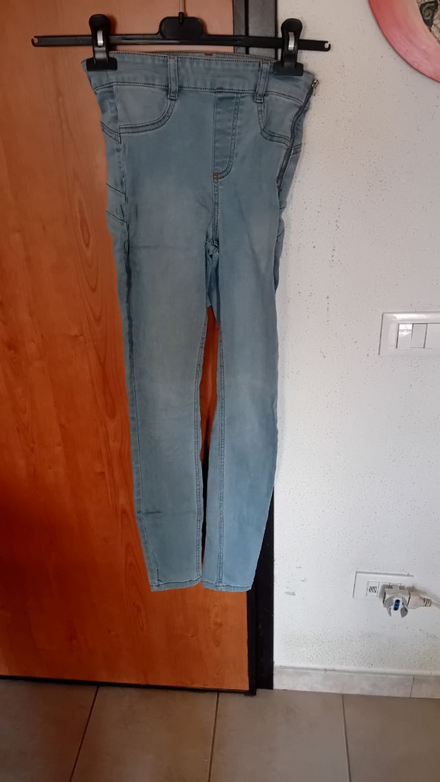 Jeans ragazza blu