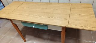 Mesa de cocina extensible madera