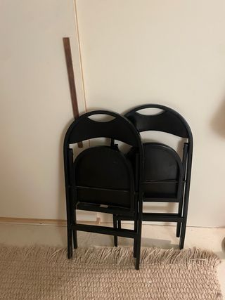 Juego 2 Sillas Plegables Thonet B751 Madera