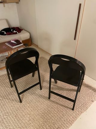 Juego 2 Sillas Plegables Thonet B751 Madera